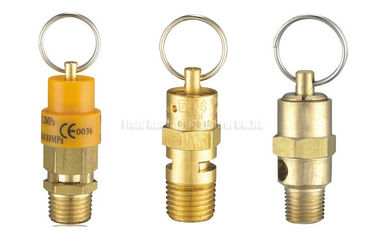 Valvola di sicurezza in ottone RSV di tipo a molla aperta 1.35Mpa 1/8" - 2" PT per compressore d'aria