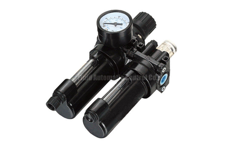 Regolatore del filtro e lubrificatore modulari G1/4„ con la tazza del metallo per il sistema pneumatico di lubrificazione e di filtrazione