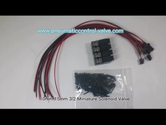 10mm 15mm 3/2 di elettrovalvola a solenoide della miniatura 1.3W 24VDC per automazione pneumatica del tessuto e di tricottare