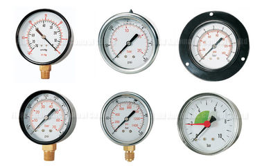 - 76cmHG - 1500Psi Pneumatico Air Pressure Gauge, Manometro di pressione 40mm-150mm Dimensione del quadrante