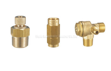 Valvola pneumatica d'ottone dello scolapiatti degli accessori, valvola scarica, valvola a farfalla, valvola di ritenuta del compressore d'aria